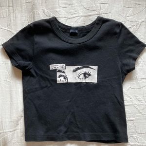 Brandy Melville “meet you in new york” Ashlyn Top